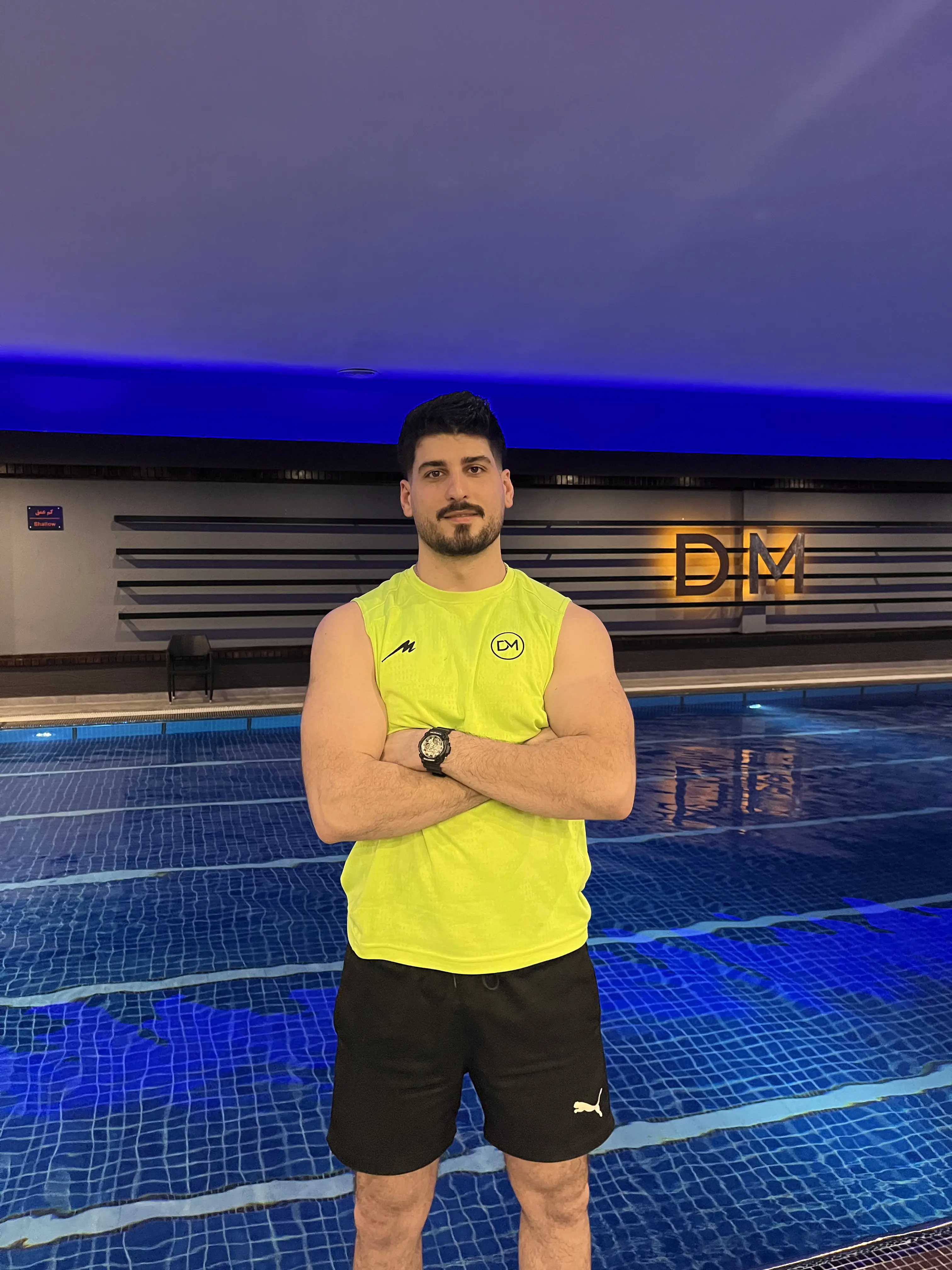 Professional swimming training