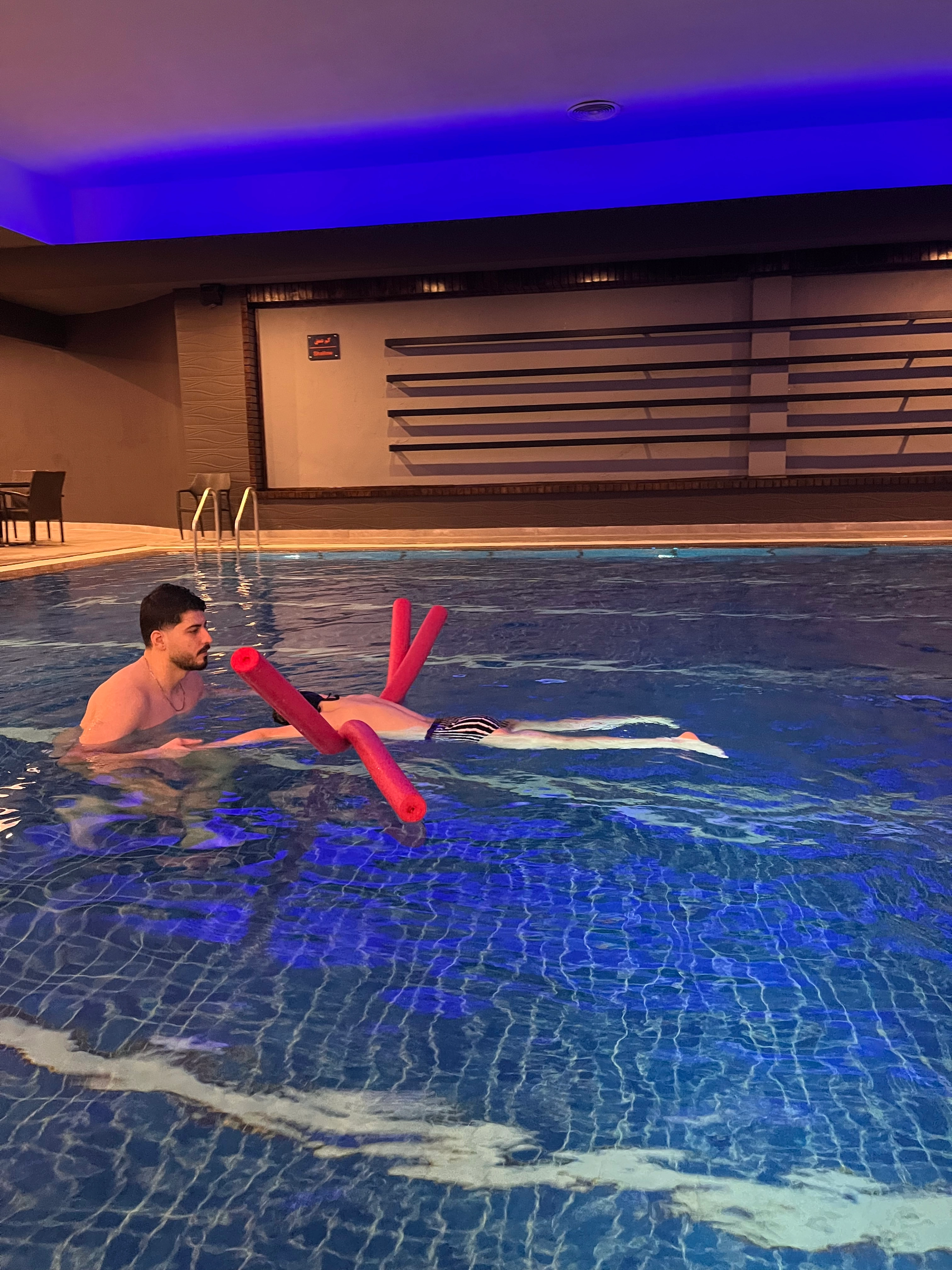 Adult swimming program